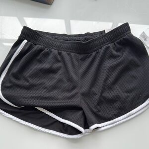 Black Athletic Women's Shorts